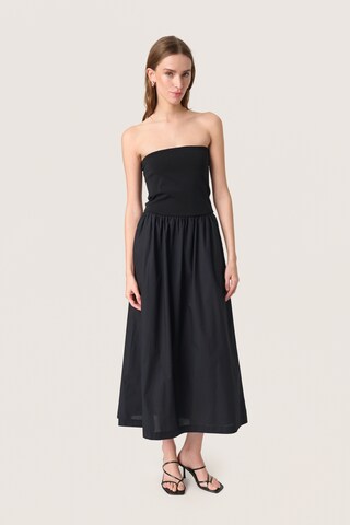 Robe 'Viola' SOAKED IN LUXURY en noir : devant