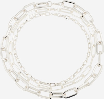 WEEKDAY Necklace 'Tyra' in Silver: front