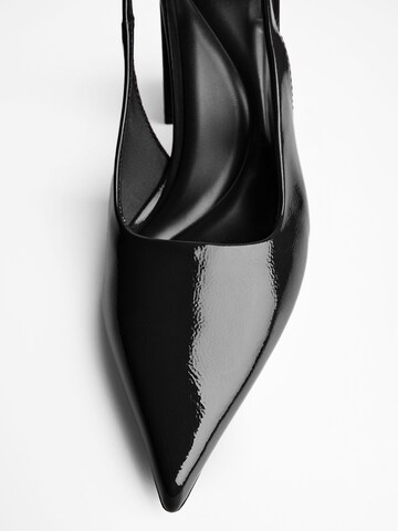 Bershka Slingback pumps i svart