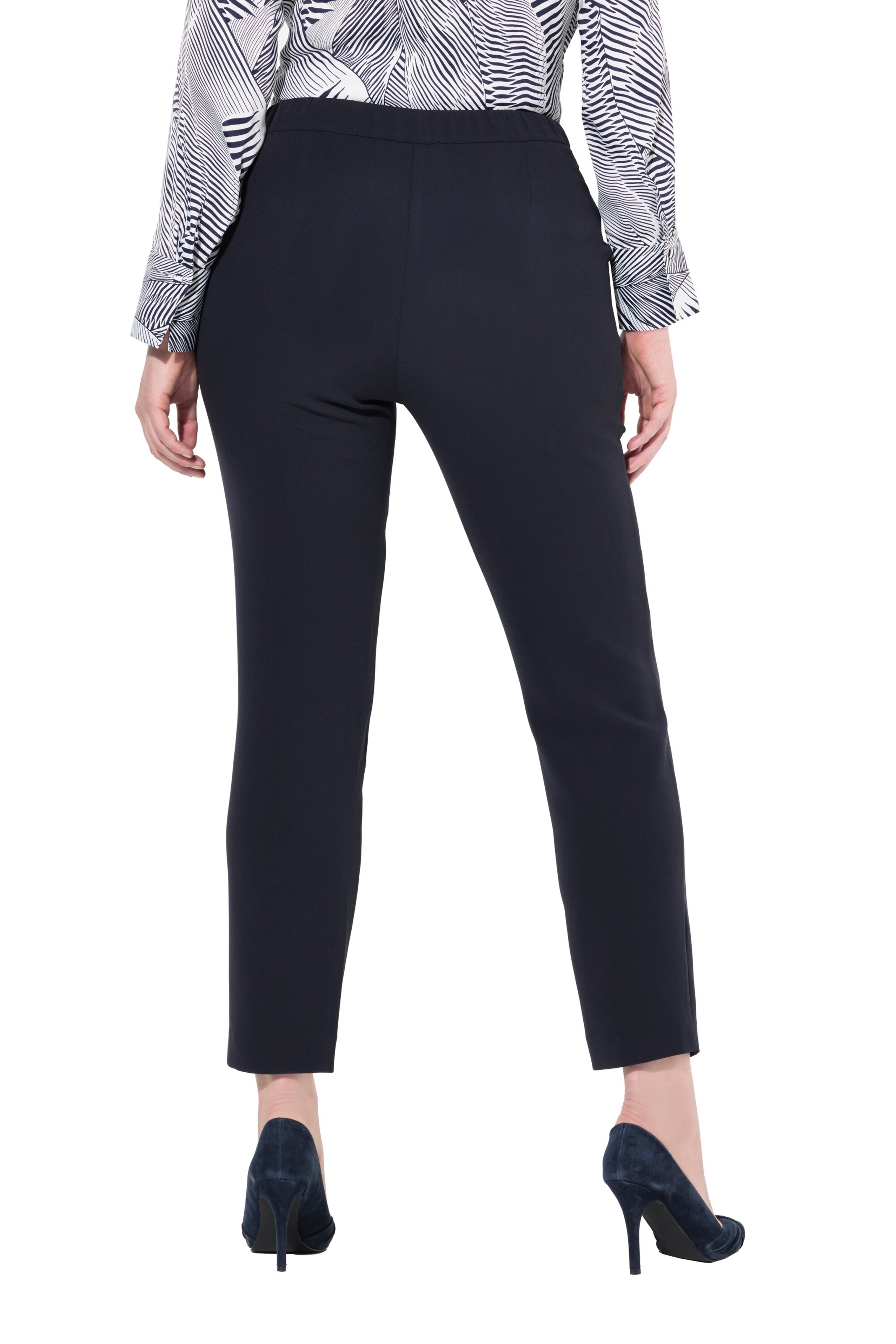 Ulla Popken Regular Pants in Blue