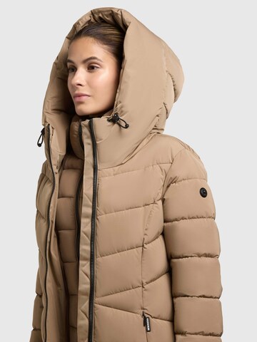 Manteau d’hiver 'Fiska' khujo en marron