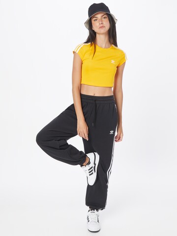 T-shirt 'Adicolor Classics 3-Stripes' ADIDAS ORIGINALS en jaune