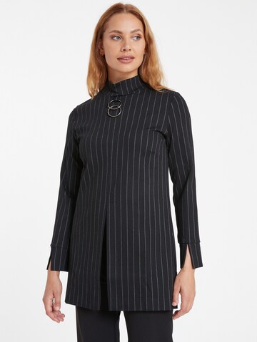 Ana Alcazar Bluse 'Somya' in Schwarz: Vorderseite
