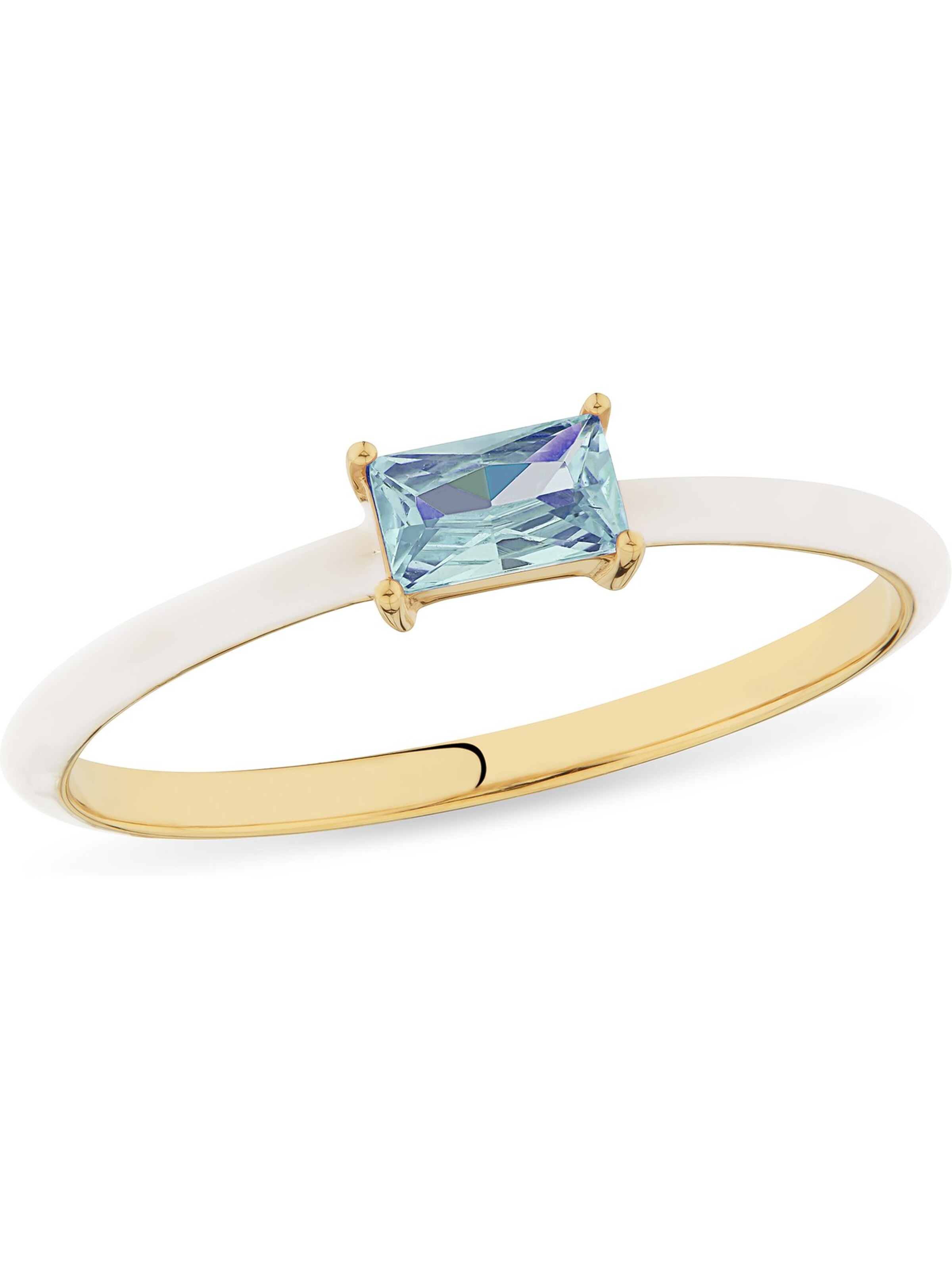 CHRIST Ring in Weiß