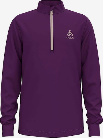 ODLO Athletic Sweatshirt in Purple: front