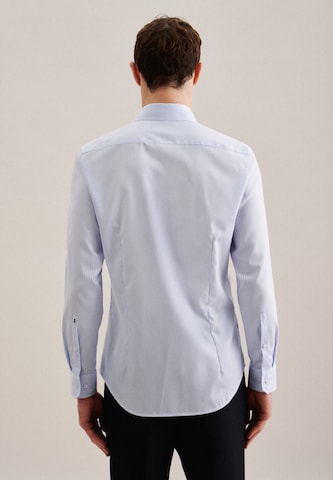 SEIDENSTICKER Slim fit Business Shirt in Blue