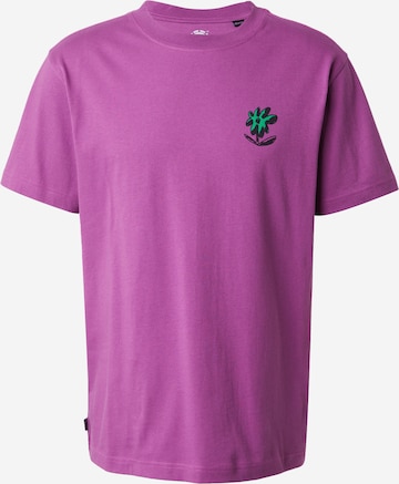 ELEMENT Shirt 'QUIET' in Purple: front