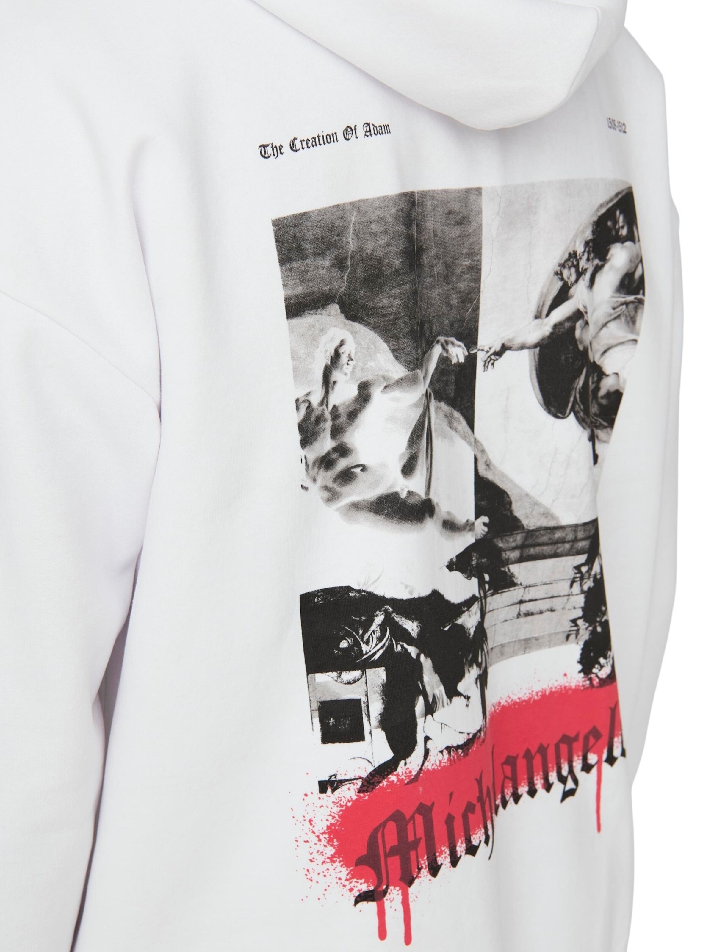 Only & Sons Sweatshirt 'ONSApoh Life' in White
