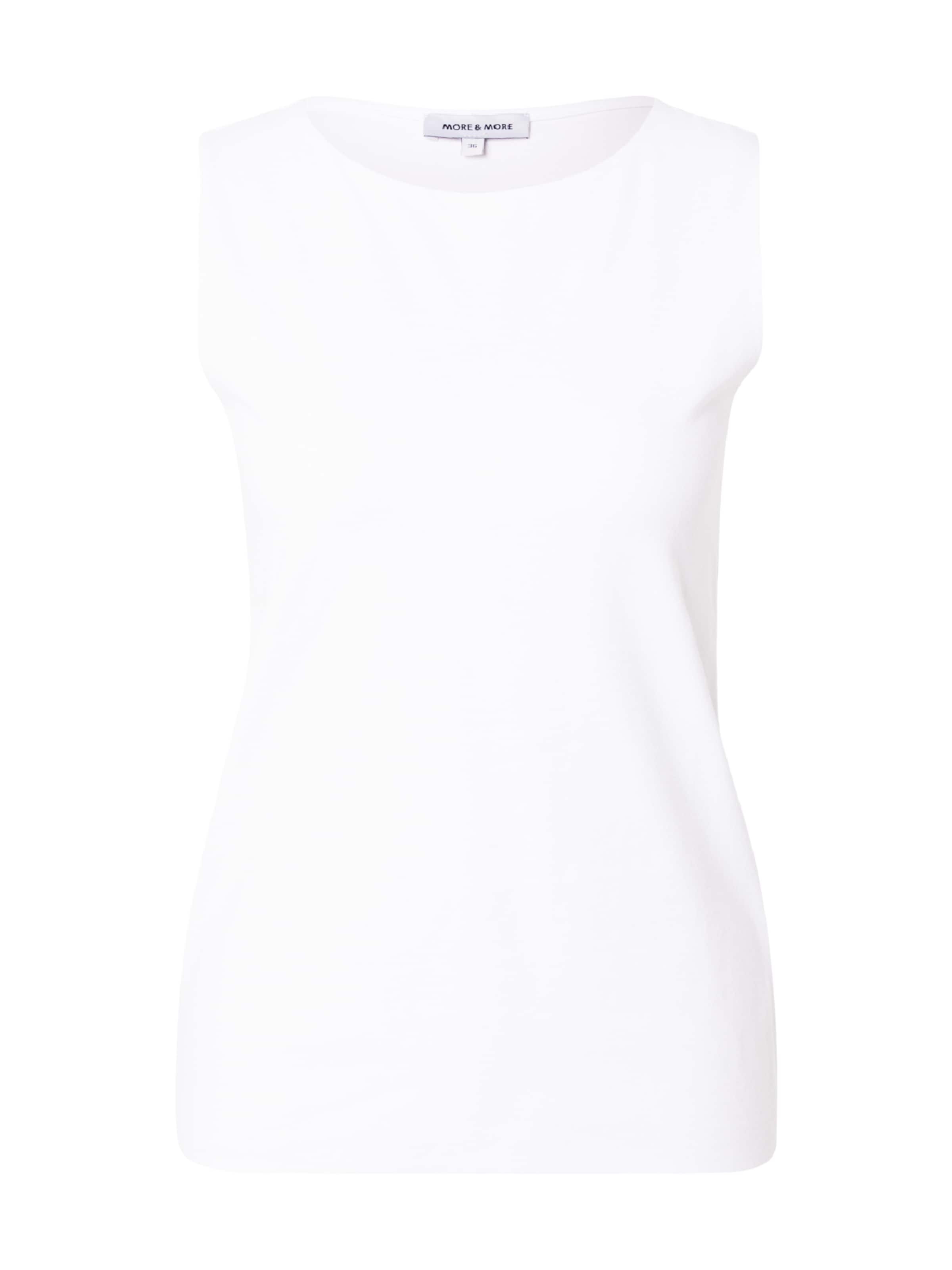 MORE & MORE Top in Wit: voorkant