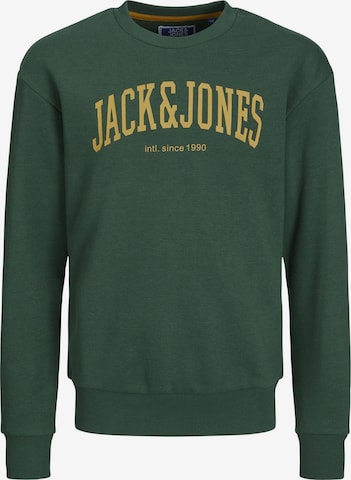 Jack & Jones Junior كنزة رياضية 'Josh' بلون أخضر: الأمام