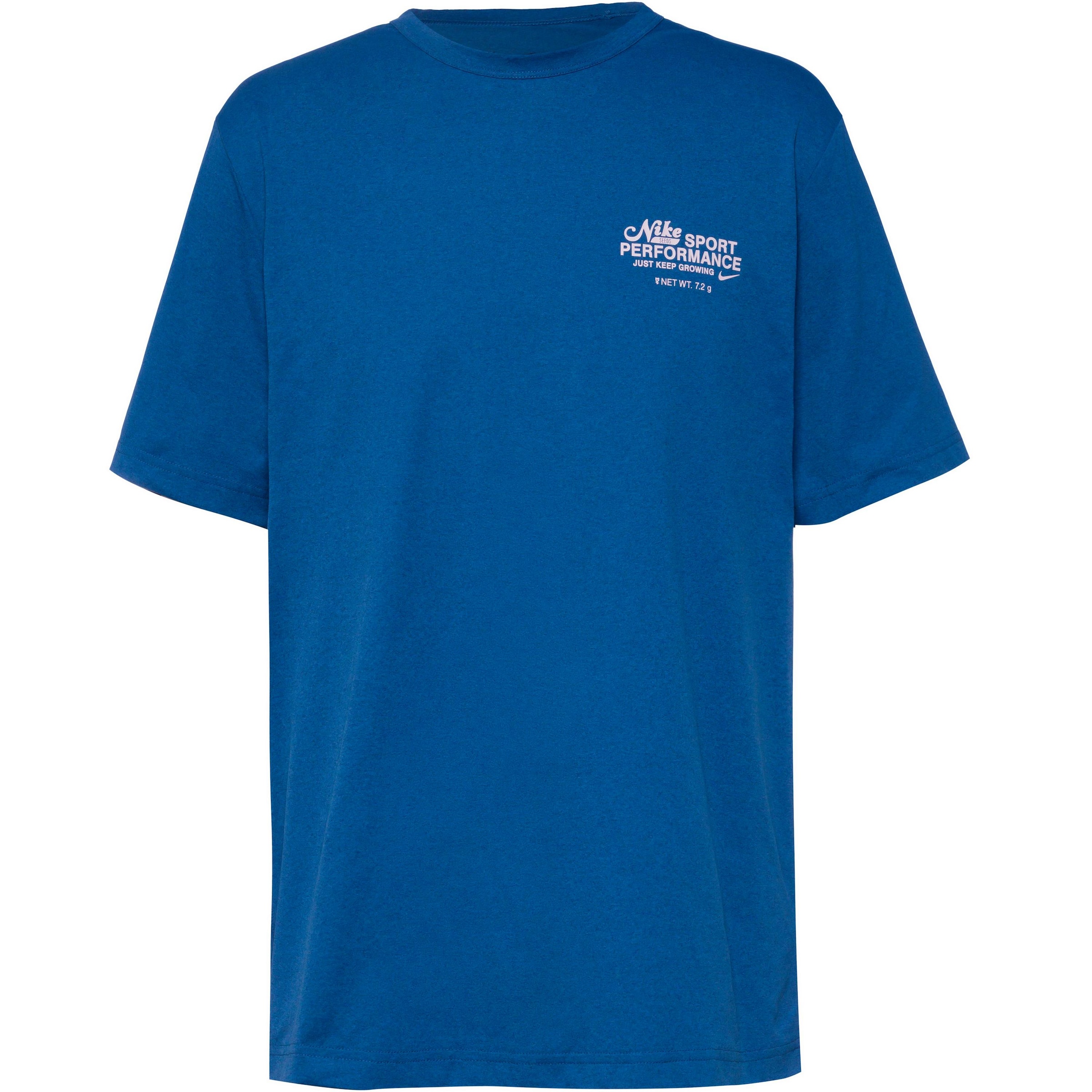 NIKE Functioneel shirt 'Hyverse' in Blauw: voorkant