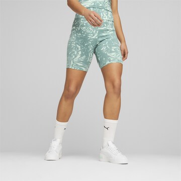 PUMA - Skinny Pantalón deportivo en verde