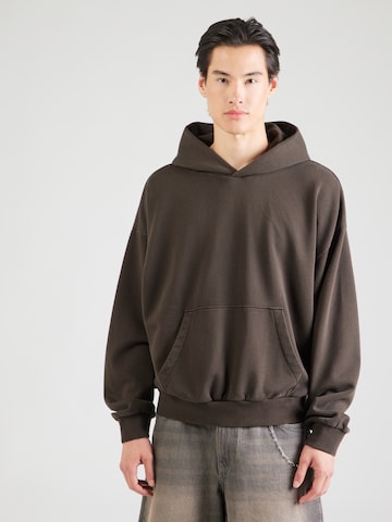 WEEKDAY Sweatshirt i brun: framsida