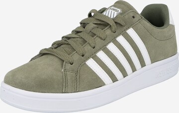 K-SWISS Sneakers 'Court Tiebreak' in Green: front