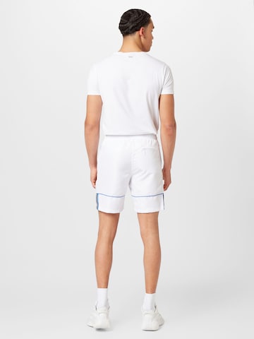 Regular Pantaloni sport 'LISTA' de la Sergio Tacchini pe alb