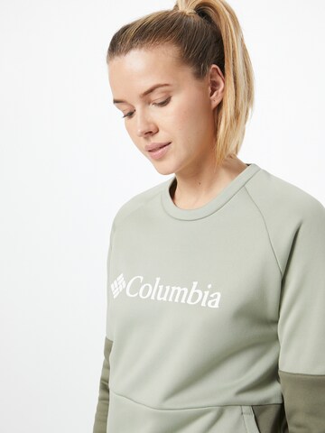 zaļš COLUMBIA Sportiska tipa džemperis 'Windgates'