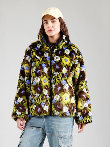 Veste mi-saison 'CELIA' TOPSHOP en vert : devant