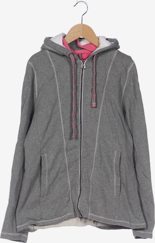 SANSIBAR Sweatshirt & Zip-Up Hoodie in L in Grey: front