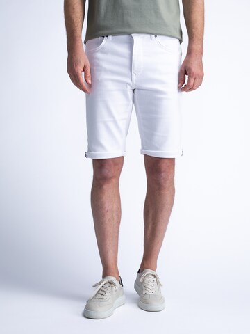 Petrol Industries Regular Jeans in White: front