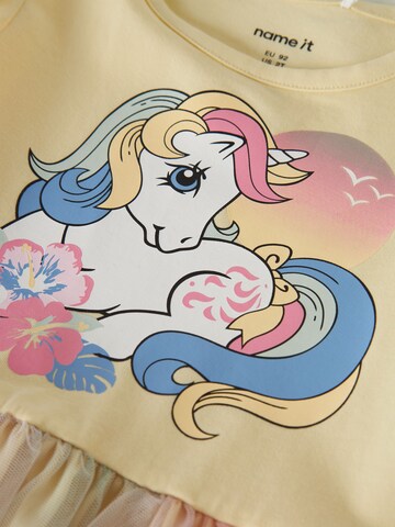 NAME IT Kleid in Gelb