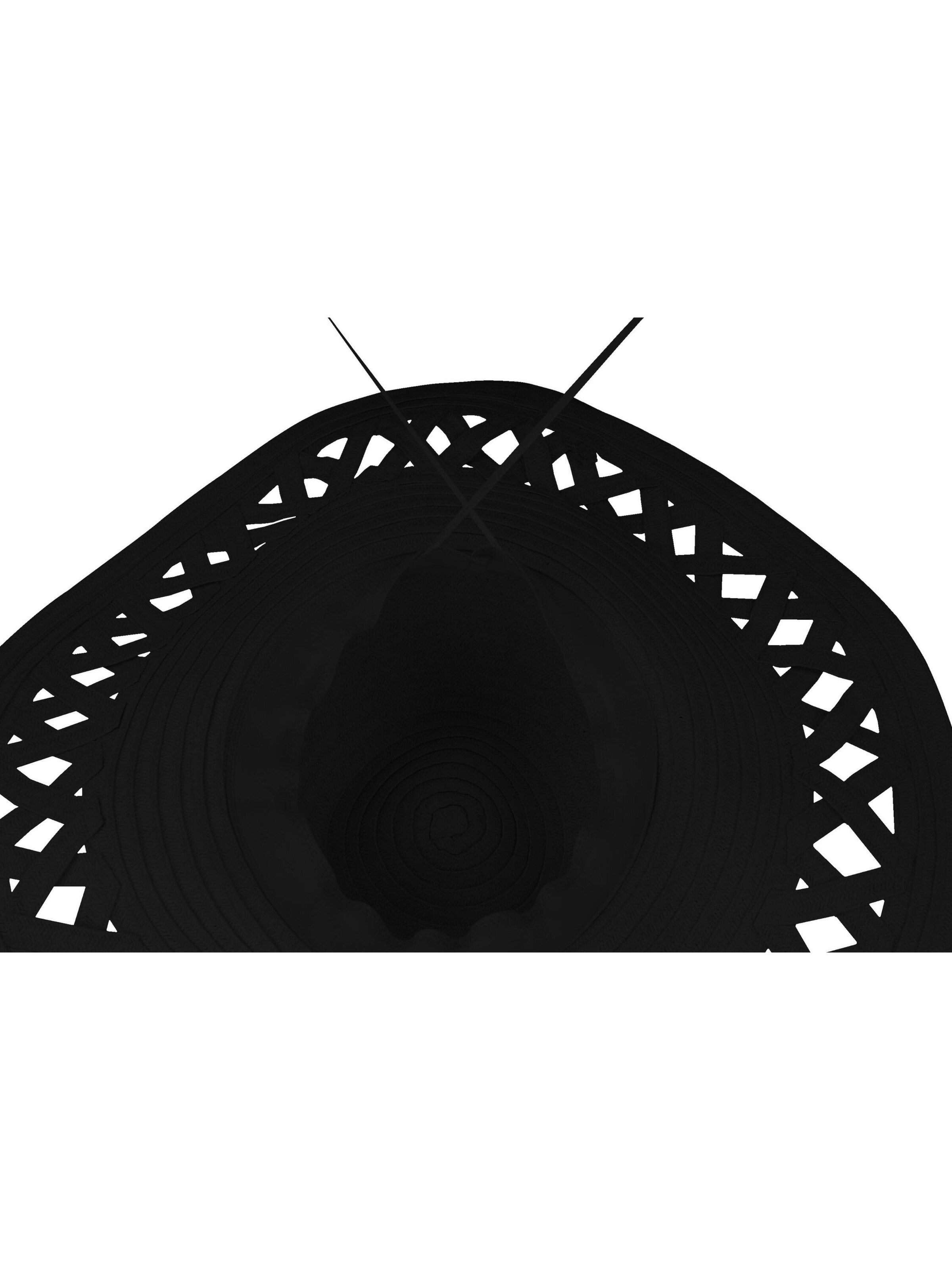 Chapeaux 'Malang'' normani en noir