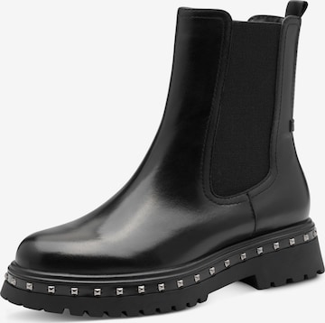 Tamaris Ботинки челси в Черный: спереди