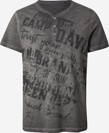 CAMP DAVIDMajica - crna boja: prednji dio