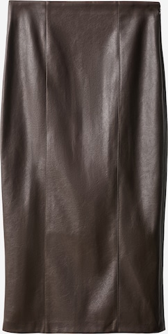MANGOSuknja 'Sara' - smeđa boja: prednji dio