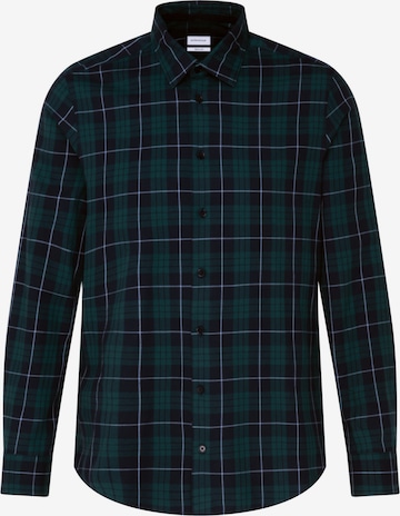 SEIDENSTICKER Button Up Shirt in Green: front