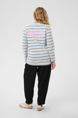 KAFFE CURVE Shirt 'KCelona' in Blue
