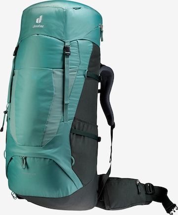 DEUTER Sports Backpack 'Trekking Lite 50+10SL' in Green: front