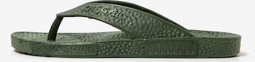 Brasileras - Zapatos para playa y agua 'Gummix' en verde: frente