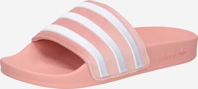 Saboți 'Adilette' ADIDAS ORIGINALS pe roz pal / alb, Vizualizare produs