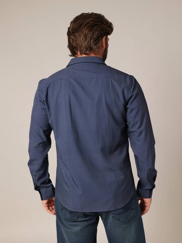Coupe regular Chemise 'HOLDEN' Deeluxe en bleu