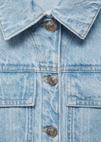 MANGO TEEN Übergangsjacke 'Starc' in Blau