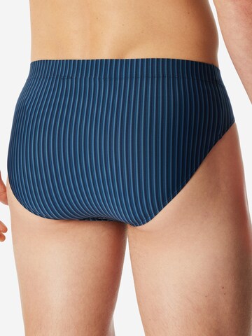 Slip 'Pure Micro' SCHIESSER en bleu