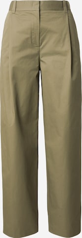 Pantalon à pince & Other Stories en vert : devant