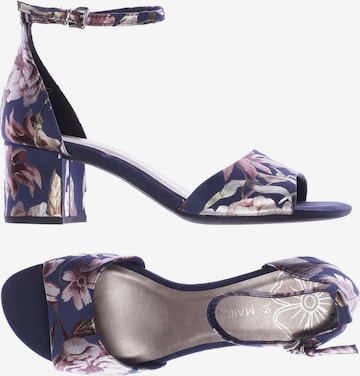 MARCO TOZZI Sandals & High-Heeled Sandals in 39 in Blue: front