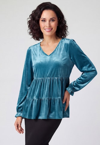 EVERA Blouse 'Fashion Look' in Blauw: voorkant