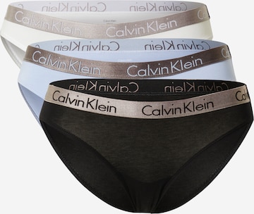 Slip Calvin Klein Underwear en bleu : devant