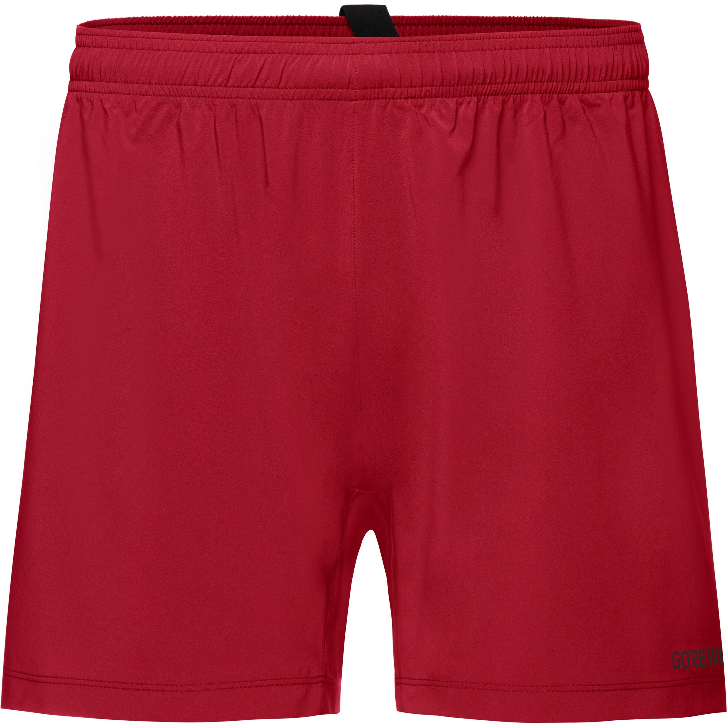 GORE WEAR Regular Workout Pants 'Concurve 5”' in Red: front