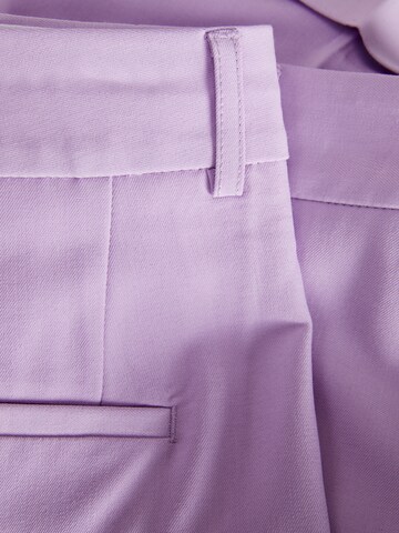 JJXX Regular Pleated Pants in Purple