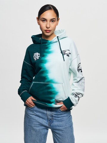 Recovered Sweatshirt 'NFL Eagles' in Grün