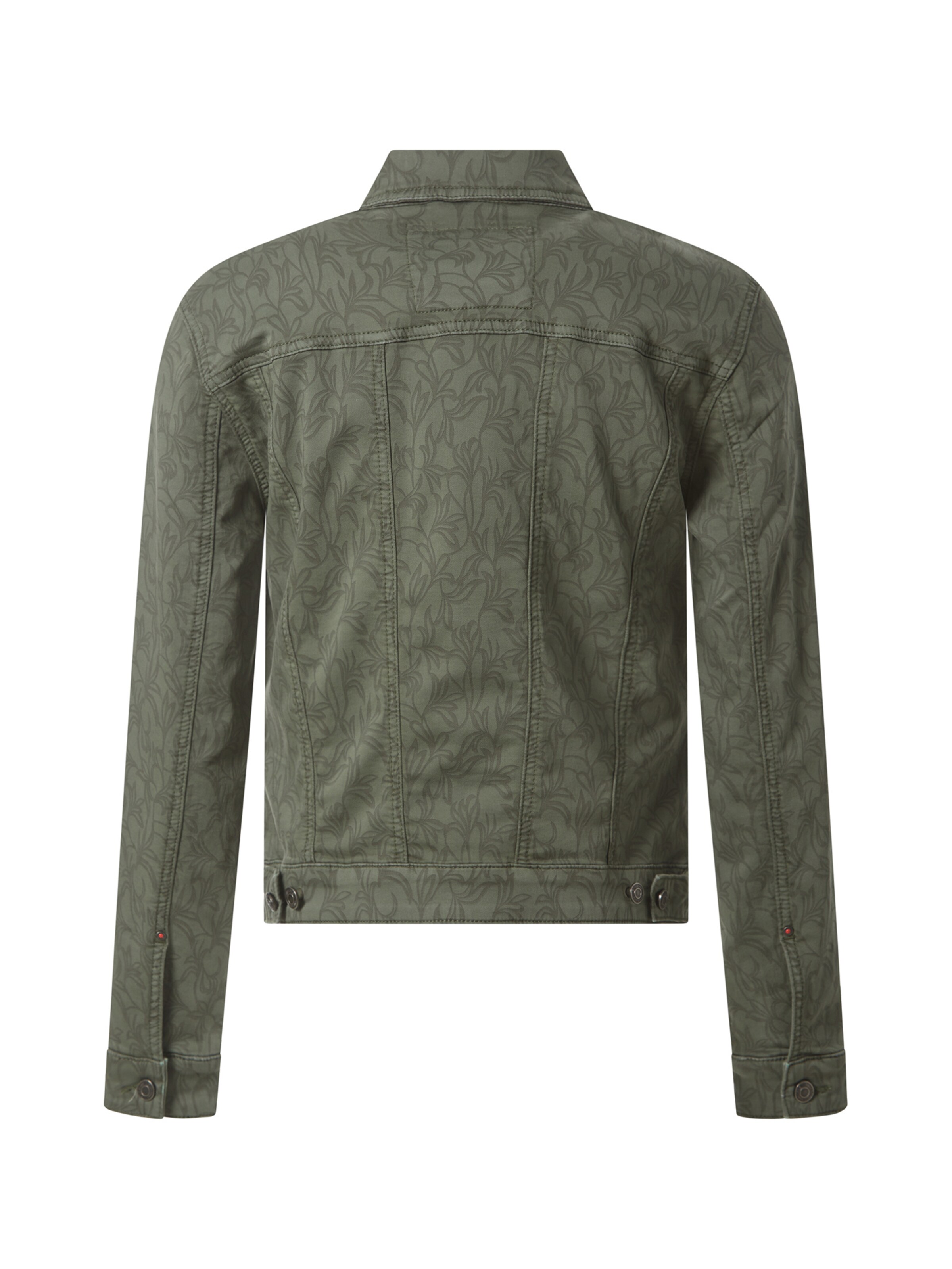 TIMEZONE Jeansjacke 'Casual' in Grün