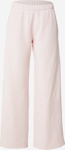 HOLLISTERLoosefit Hlače - roza boja: prednji dio