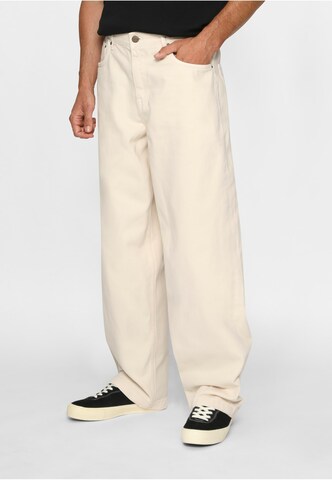 2Y Premium Wide leg Jeans 'Eren' in Beige: voorkant