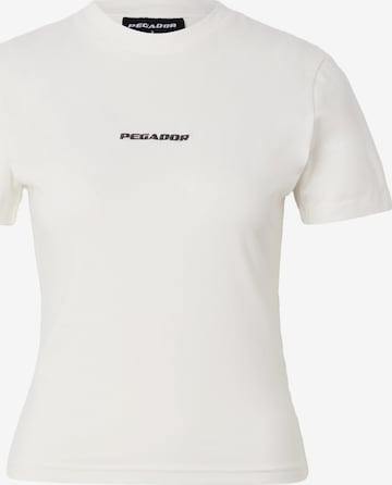 Pegador - Camiseta 'Yona' en blanco: frente