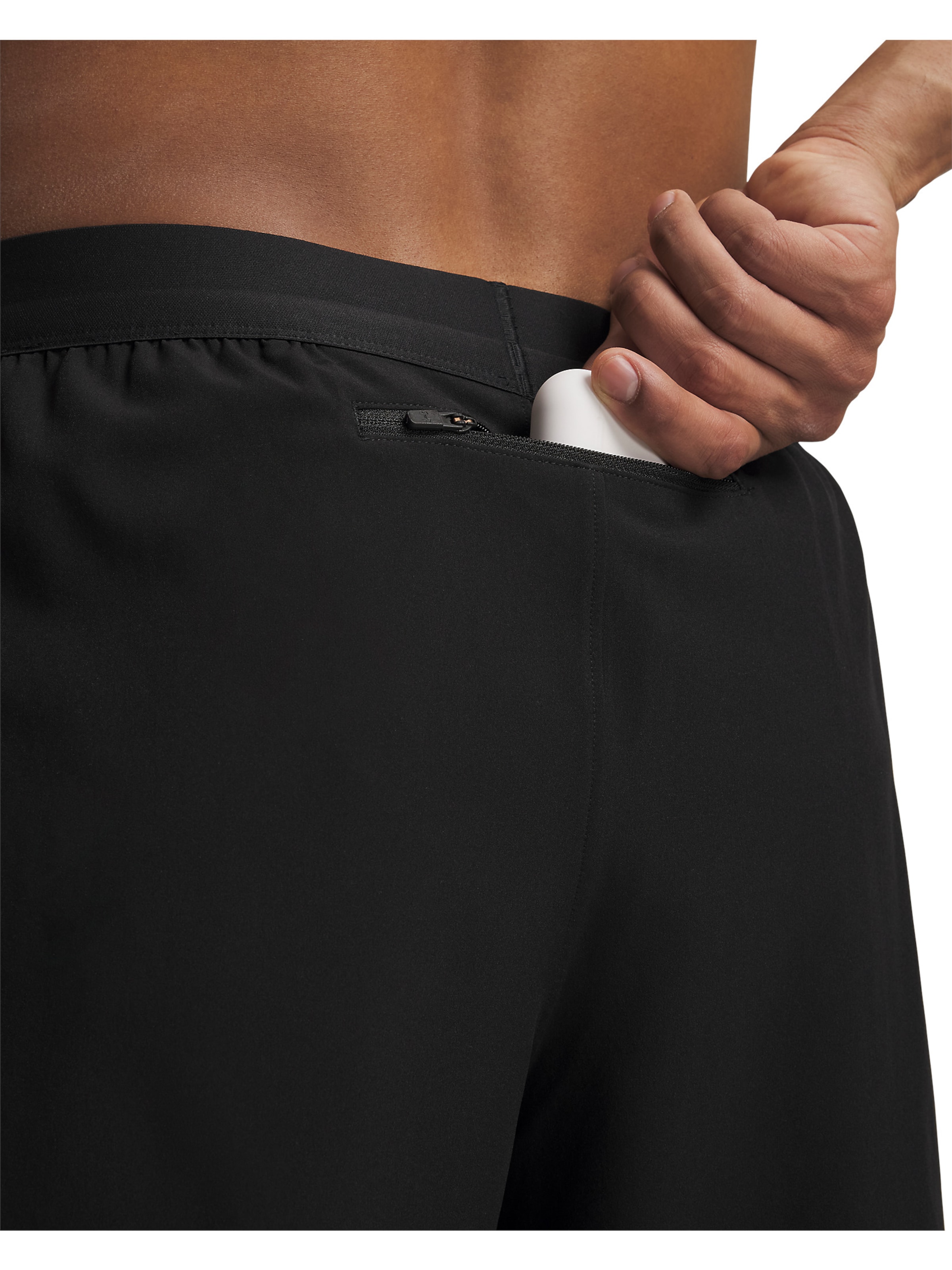 UNDER ARMOUR Regular Sports trousers 'Velociti Pro 7in' in Black