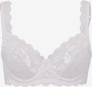 Hanro Bra ' Moments ' in Pink: front