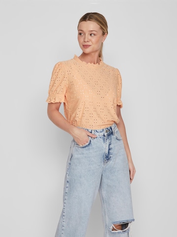 VILA Blouse 'KAWA' in Oranje: voorkant